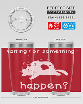 Waiting For Something Sleeping Cat 285#- anime- Tumbler
