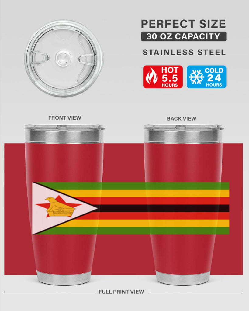 Zimbabwe 1#- world flags- Tumbler