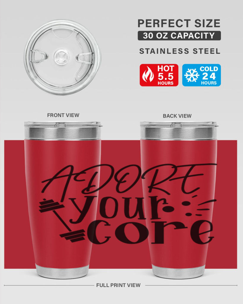 adore your core 53#- gym- Tumbler