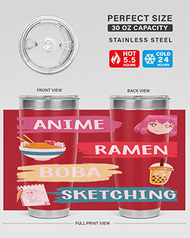 anime ramen boba sketching212#- anime- Tumbler