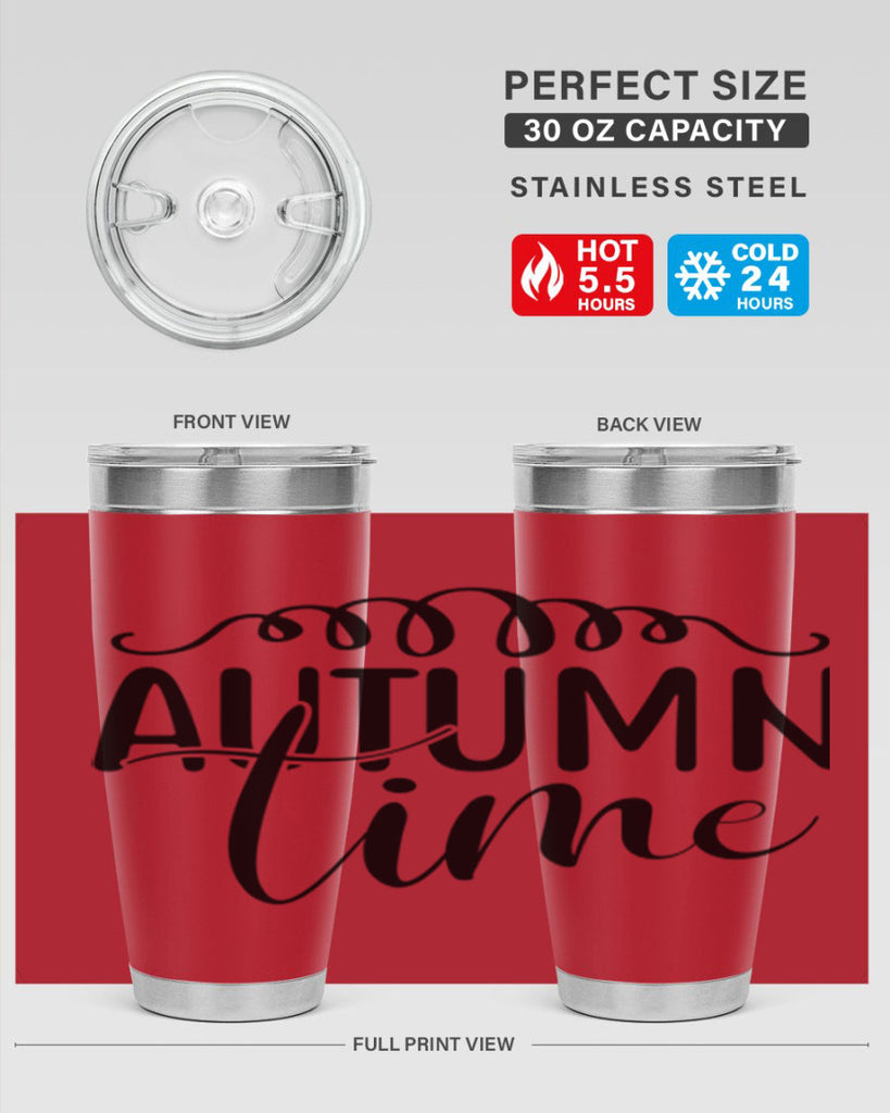 autumn time 36#- fall- Tumbler