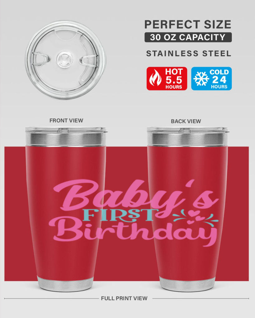 babys first birthday Style 288#- baby- tumbler