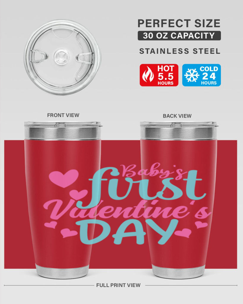 babys first valentines day Style 281#- baby- tumbler