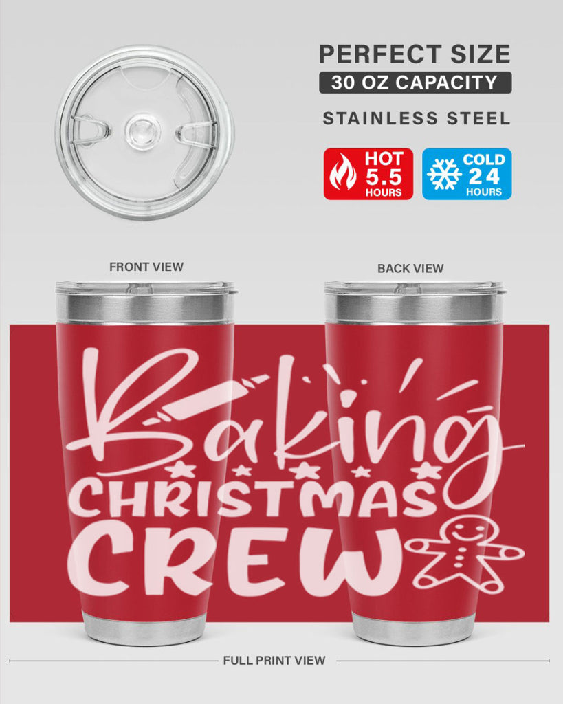 baking christmas crew 56#- kitchen- Tumbler