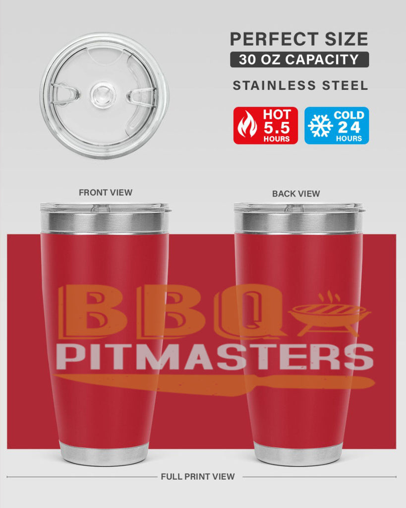 bbq pitmasters 4#- bbq- Tumbler