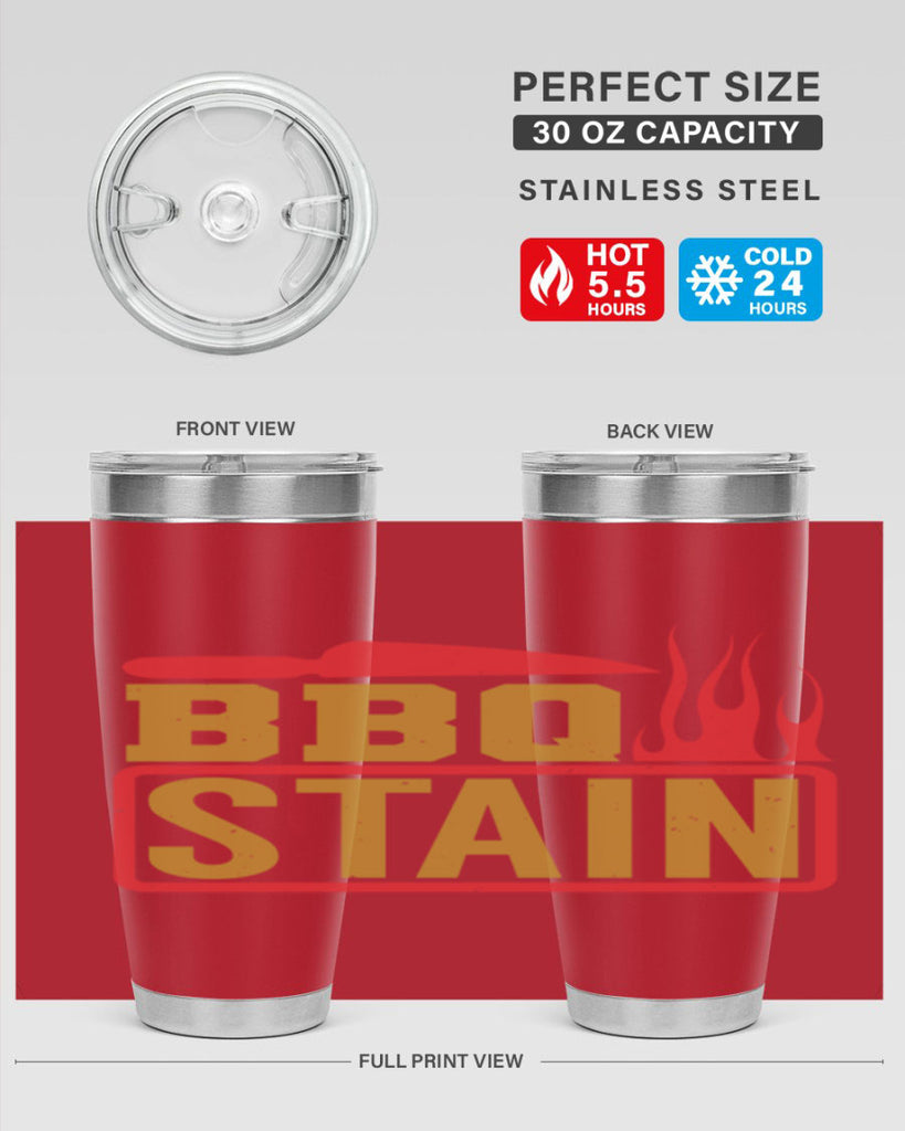 bbq stain 3#- bbq- Tumbler