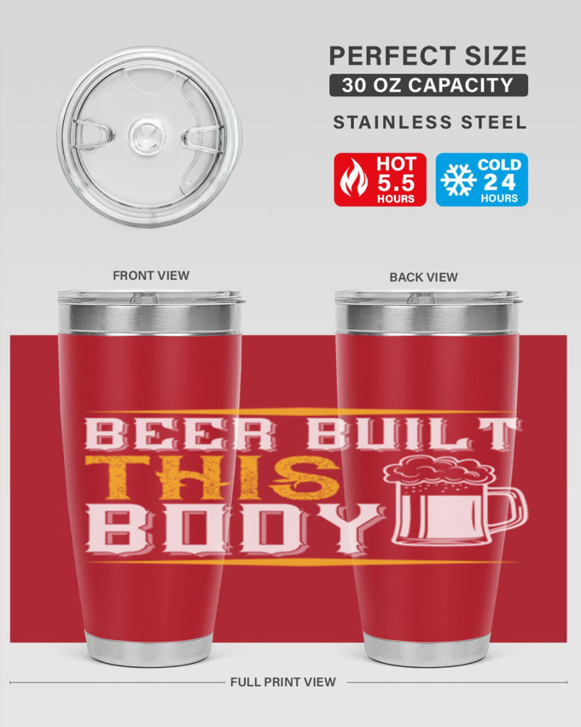 beer built this body 110#- beer- Tumbler