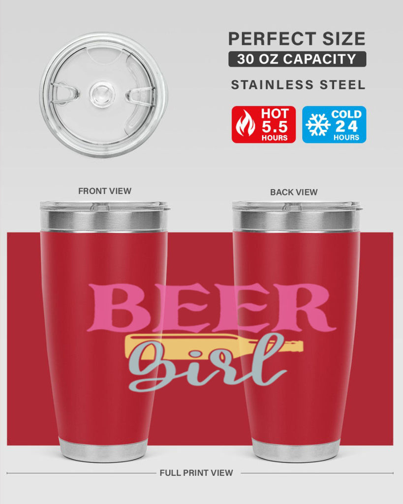 beer girl 132#- beer- Tumbler