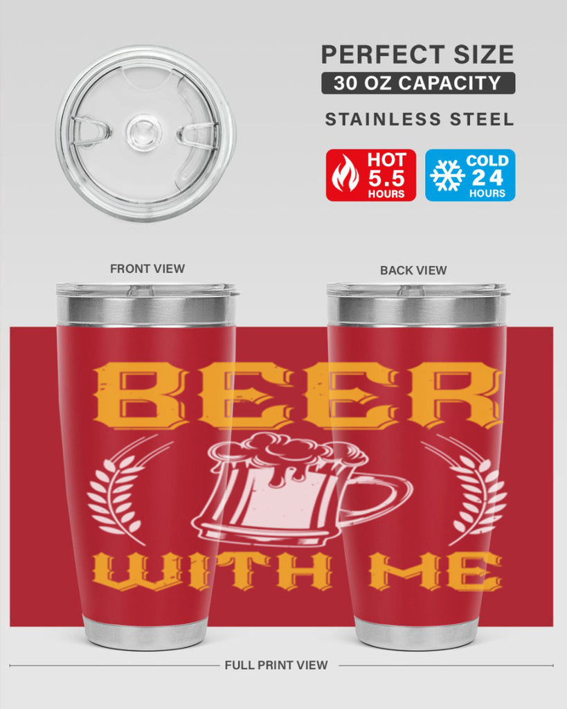 beer with me 103#- beer- Tumbler