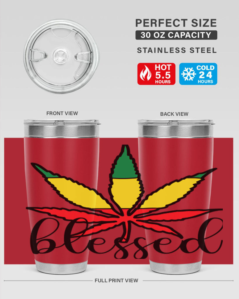 blessed cannabis jamacian 18#- marijuana- Tumbler