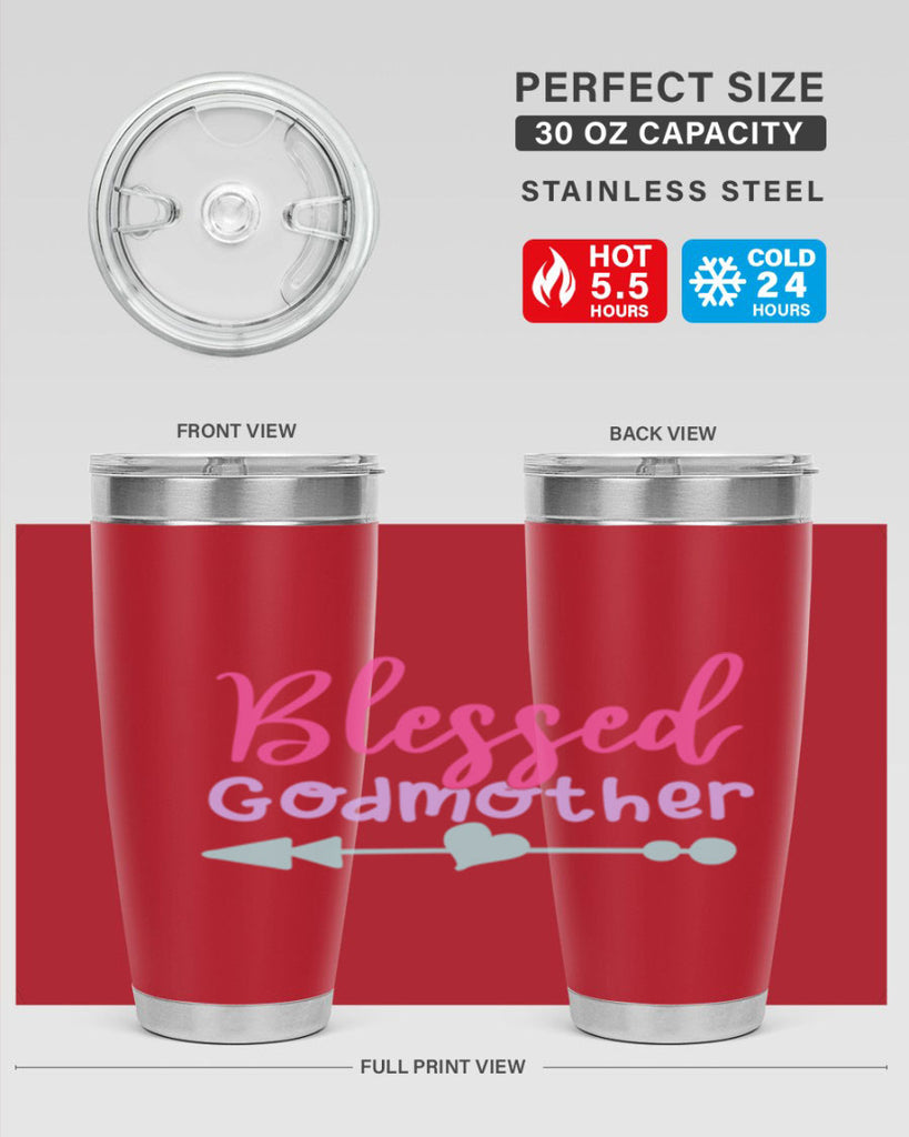 blessed godmother 2#- God Parent- Tumbler