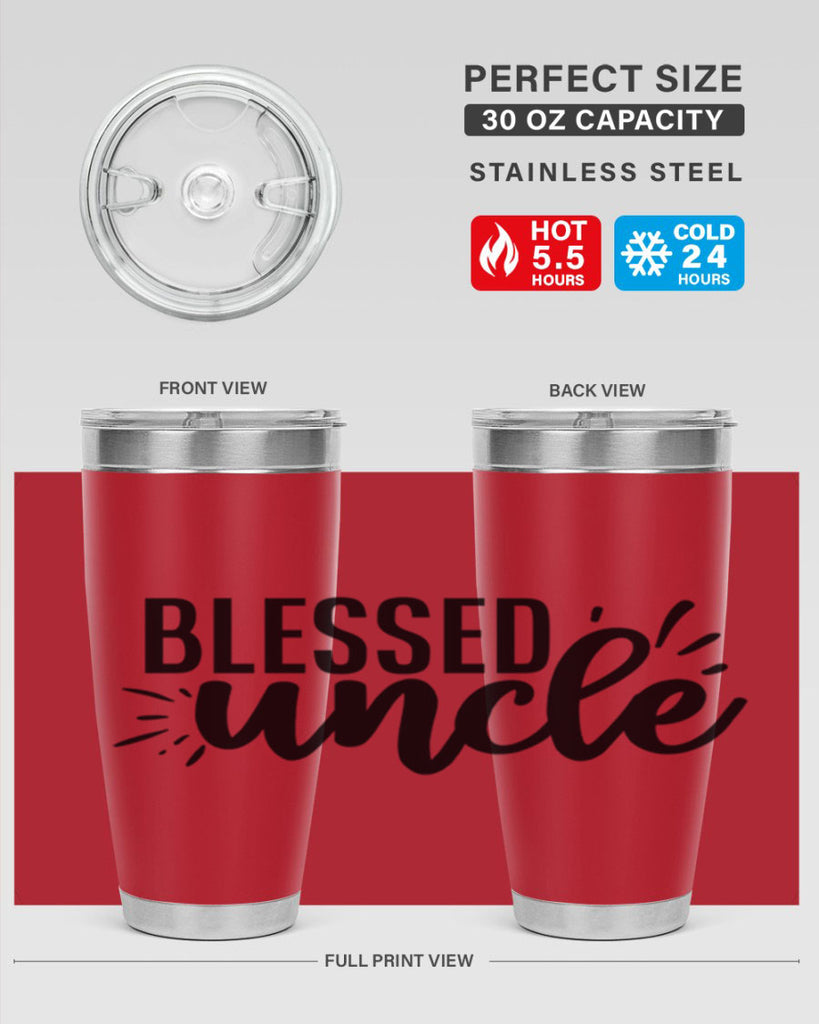 blessed uncle 2#- uncle- Tumbler