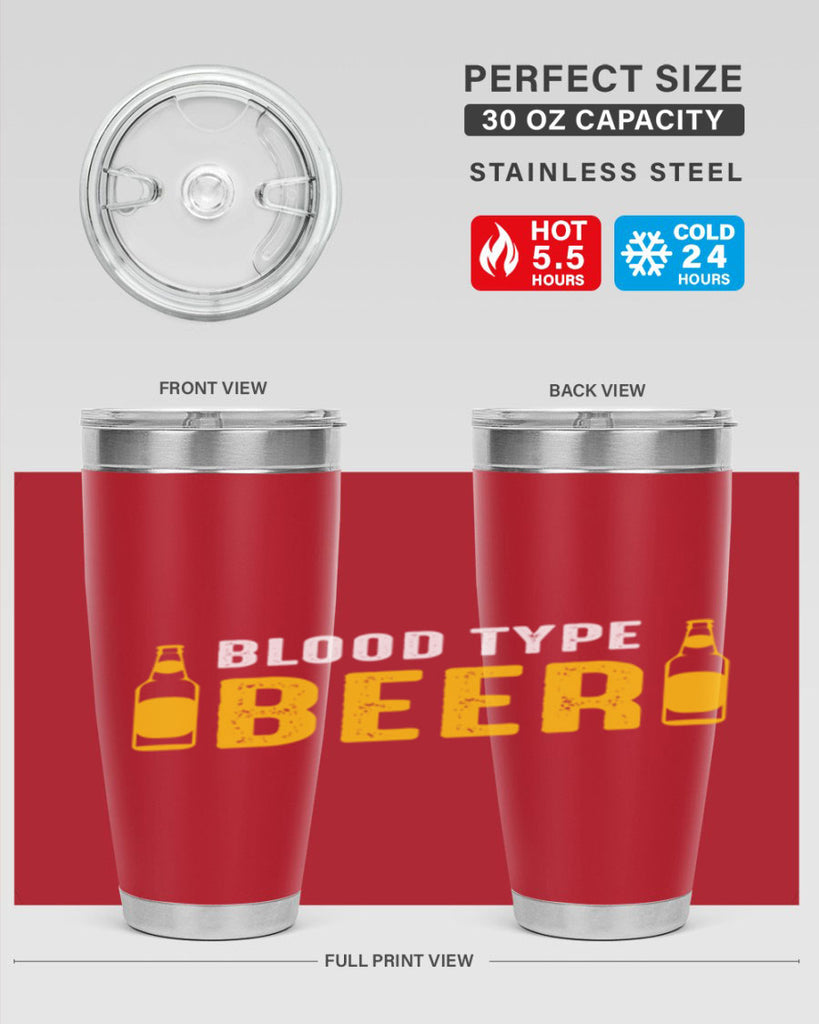 blood type beer 144#- beer- Tumbler