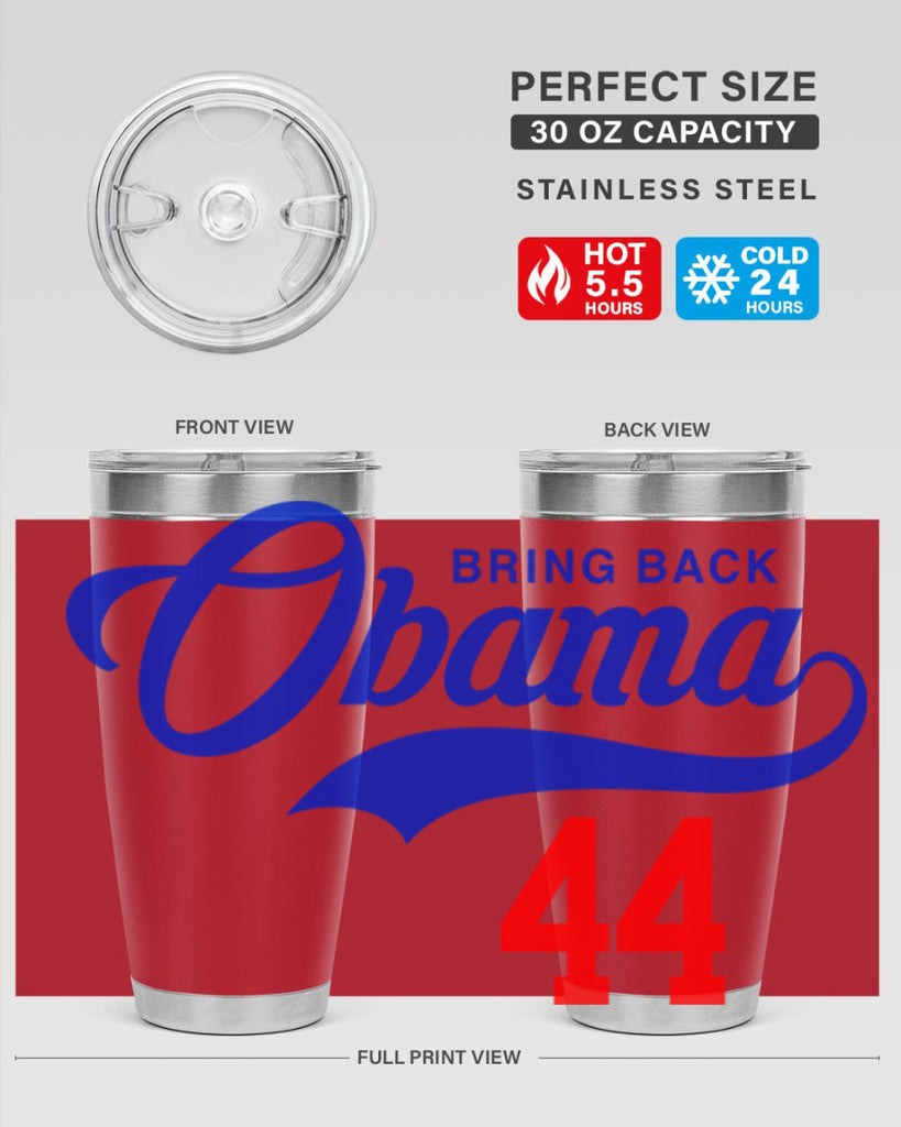 bring back obama jersey 191#- black words phrases- Cotton Tank