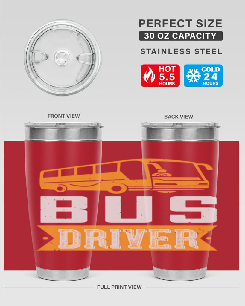 bus driver Style 40#- bus driver- tumbler