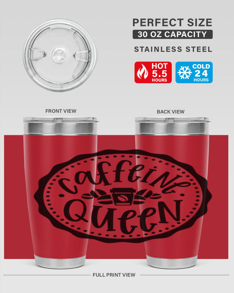 caffeine queen 185#- coffee- Tumbler