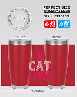 cat lover Style 33#- cat- Tumbler