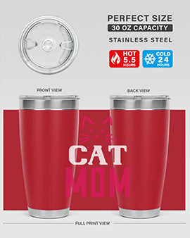 cat mom Style 34#- cat- Tumbler