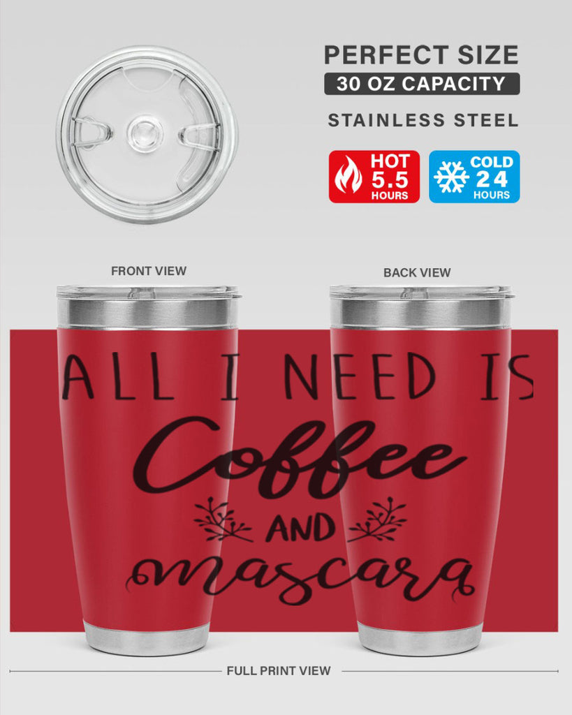 coffee and mascara 251#- coffee- Tumbler