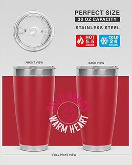 cold hands warm heart Style 42#- cat- Tumbler