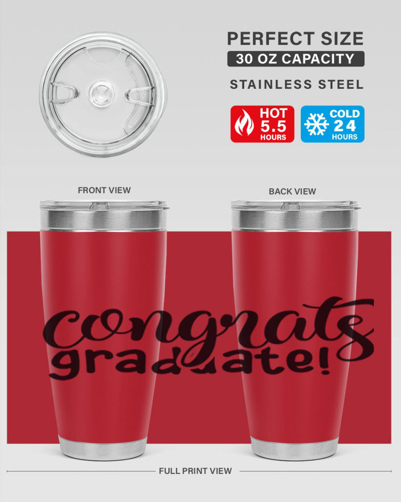 congrats graduate! 2#- graduation- Tumbler