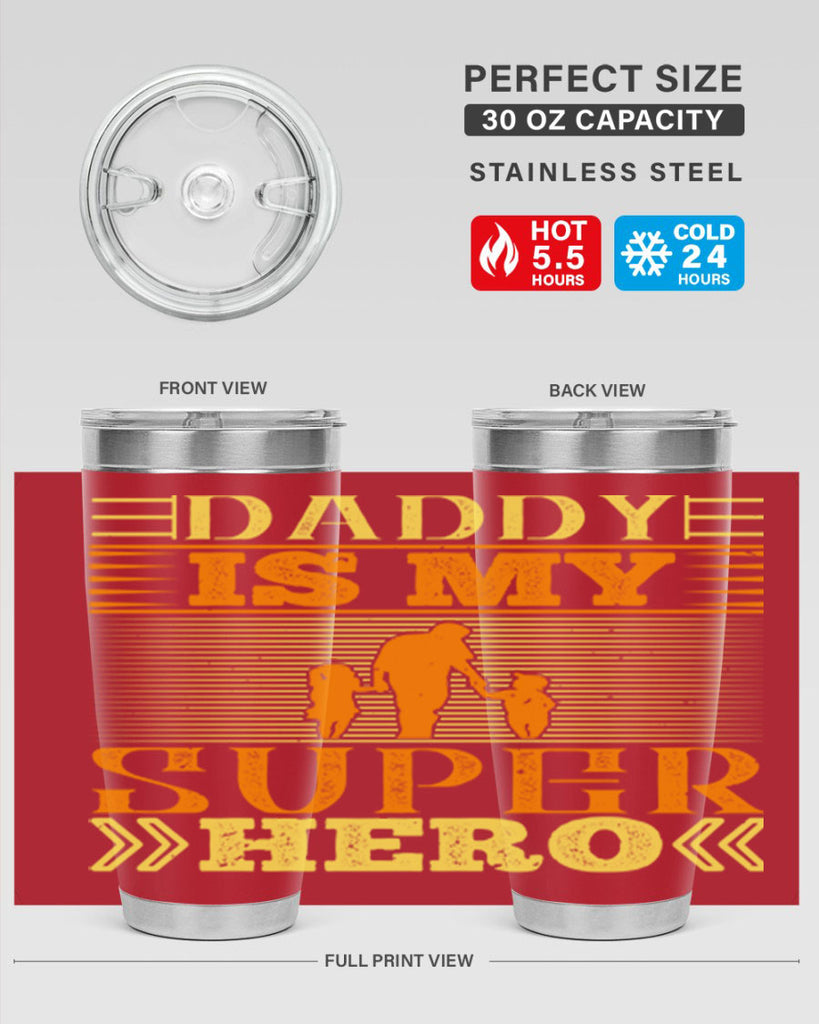 daddy is my super hero 241#- fathers day- Tumbler
