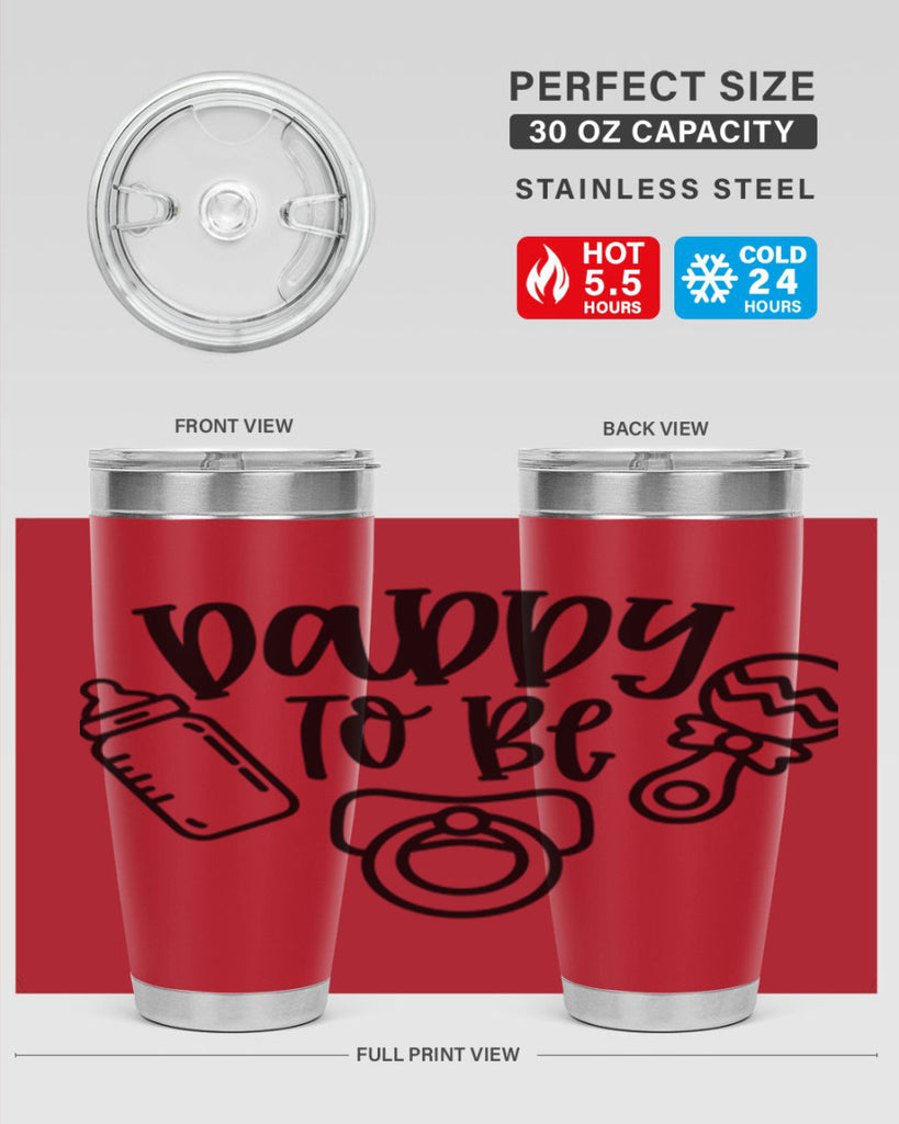 daddy to be 54#- fathers day- Tumbler