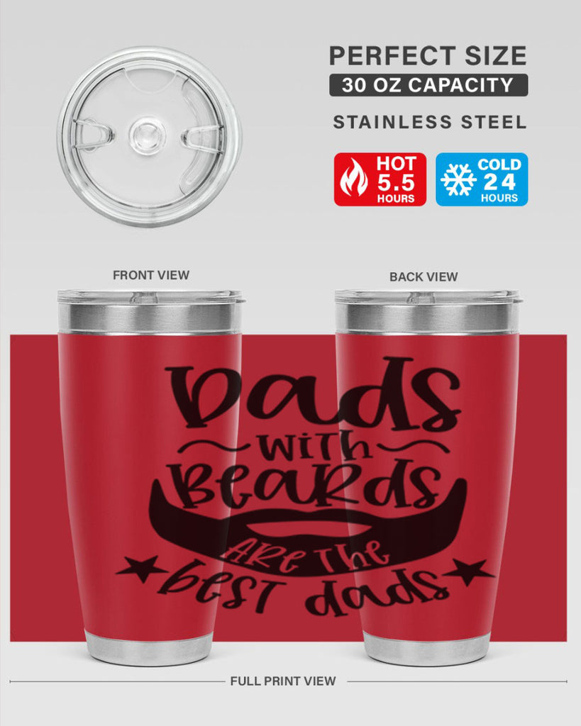 dads with beards are the best dads 53#- fathers day- Tumbler