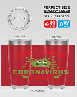 dont panic coronavirus free Style 43#- corona virus- Cotton Tank