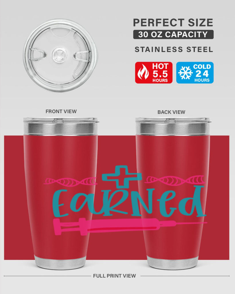earned Style Style 197#- nurse- tumbler