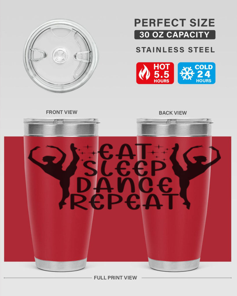 eat sleep dance repeat37#- ballet- Tumbler