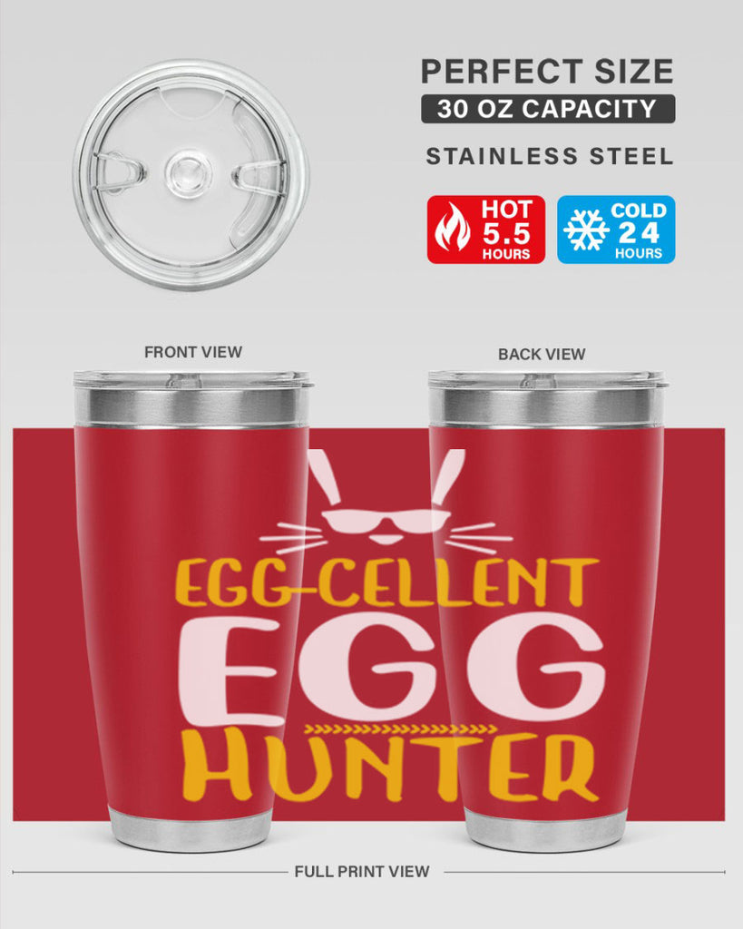 egg cellent egg hunter 82#- easter- Tumbler