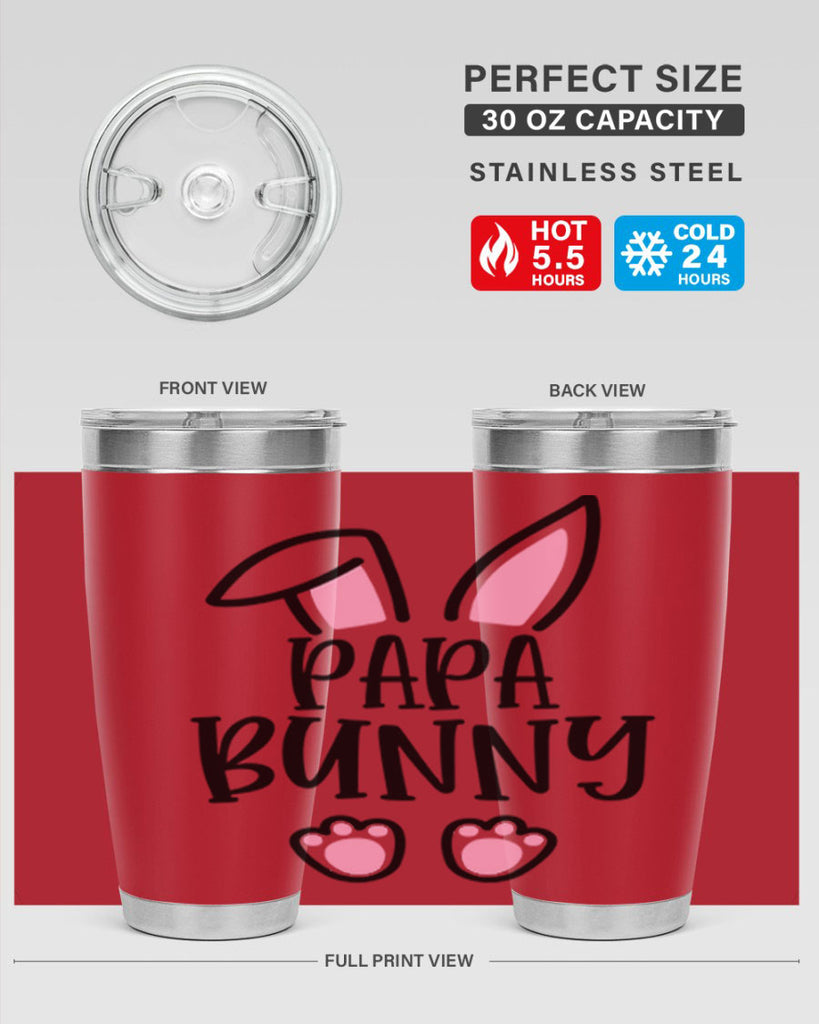 familypapa bunny 48#- easter- Tumbler