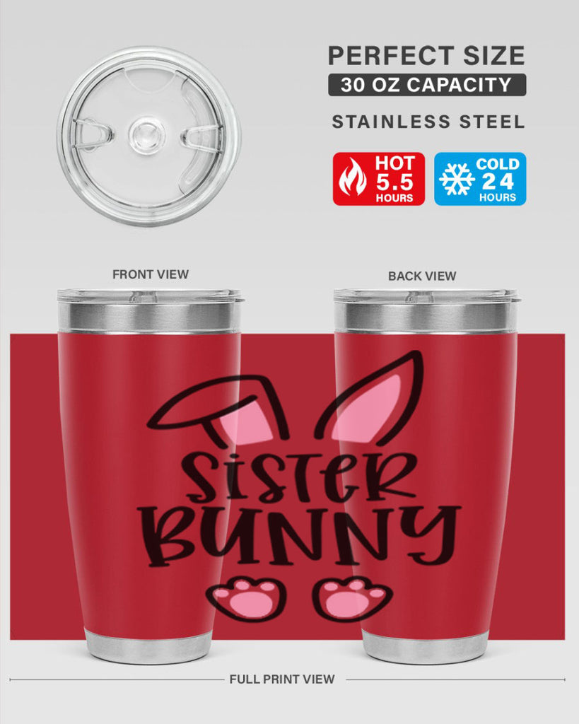 familysister bunny 47#- easter- Tumbler