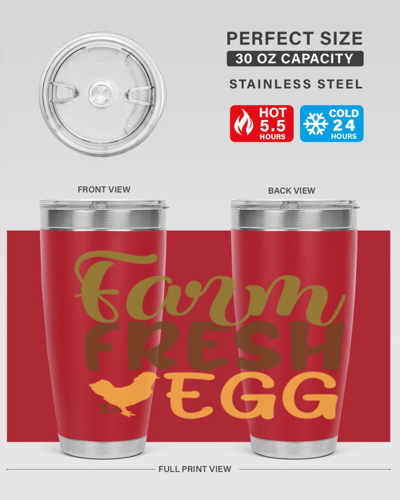 farm fresh egg 16#- farming and gardening- Tumbler