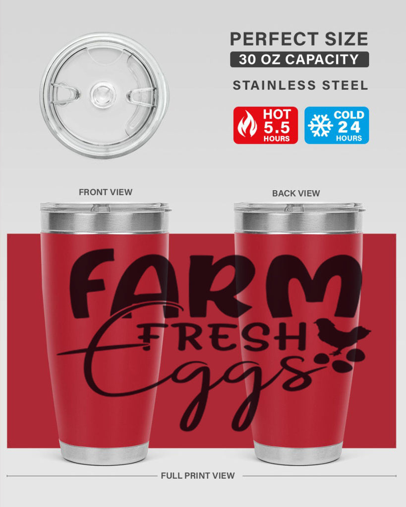 farm fresh eggs 103#- kitchen- Tumbler