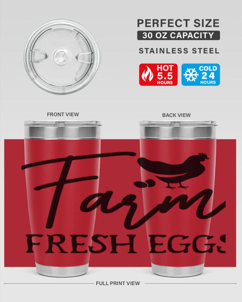 farm fresh eggs design 104#- kitchen- Tumbler