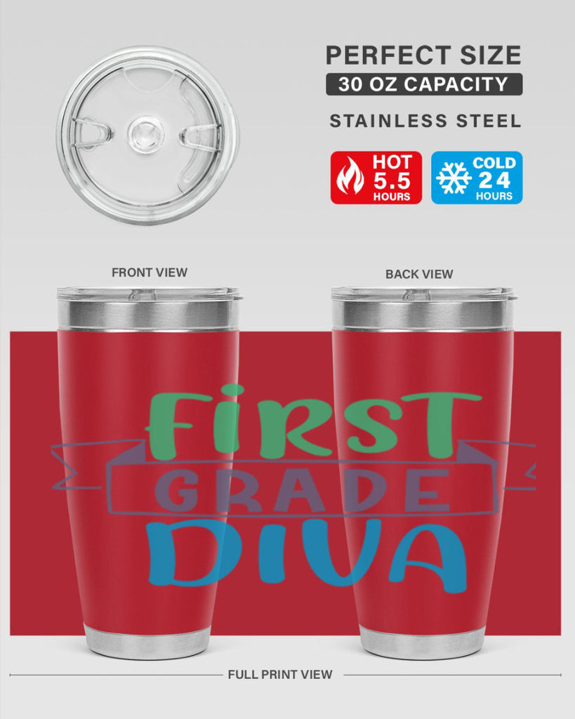 first grade divaa 22#- 1st grade- Tumbler