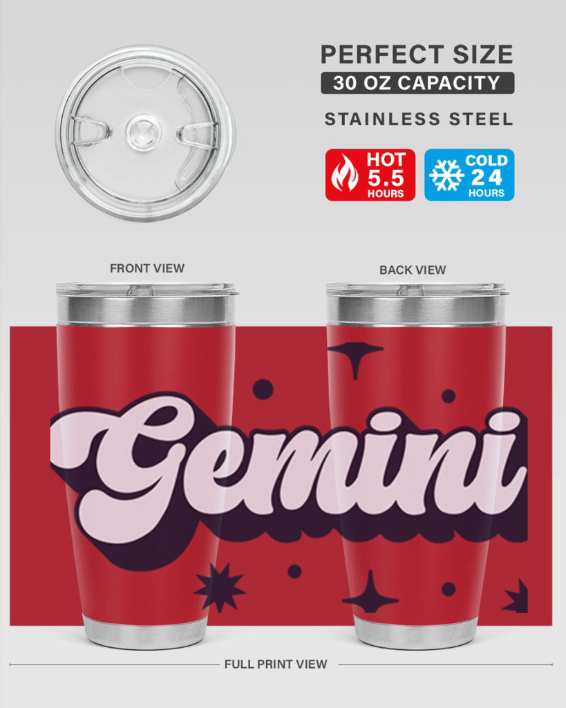 gemini 240#- zodiac- Tumbler