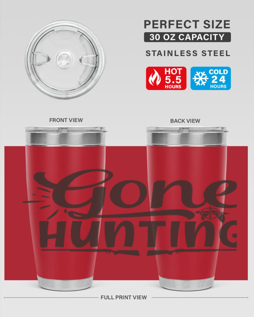 gone hunting 13#- hunting- Tumbler