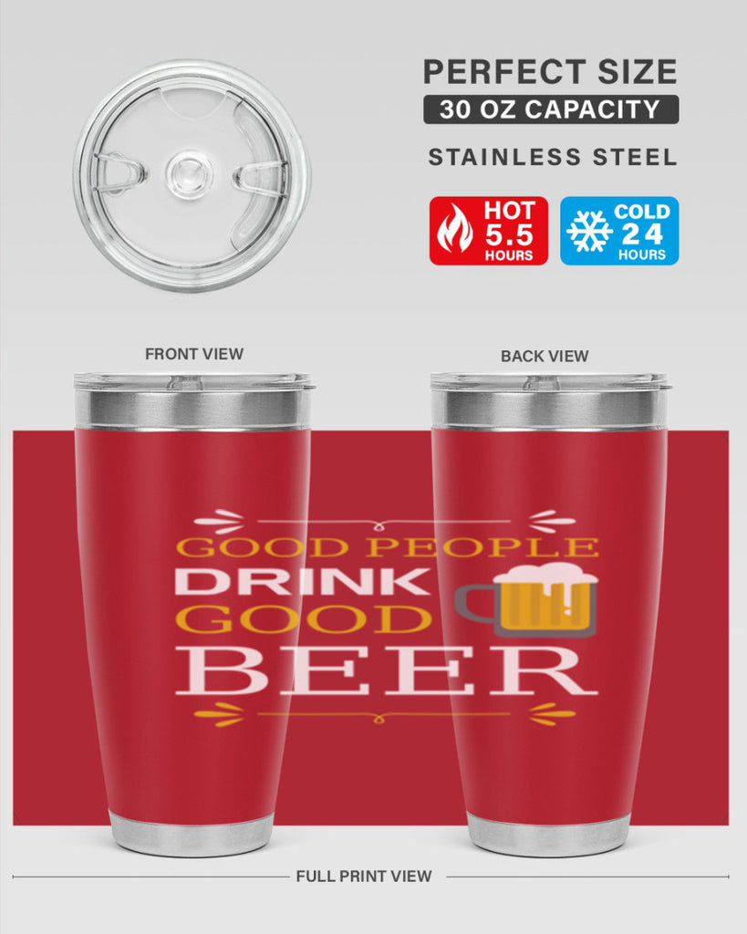 good people drink 87#- beer- Tumbler