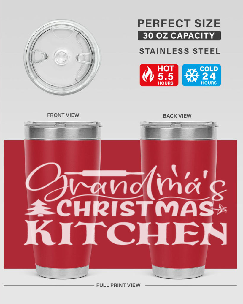 grandmas christmas kitchen 35#- kitchen- Tumbler