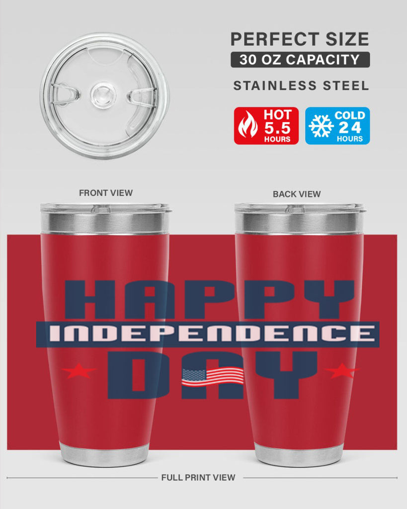 happy independence day Design Style 105#- Fourt Of July- Tumbler