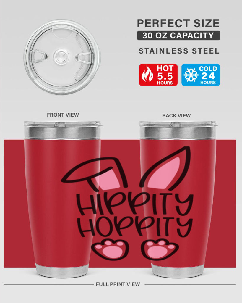 hippity hoppity 28#- easter- Tumbler