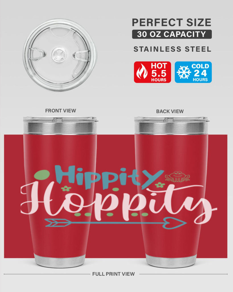 hippity hoppity 75#- easter- Tumbler