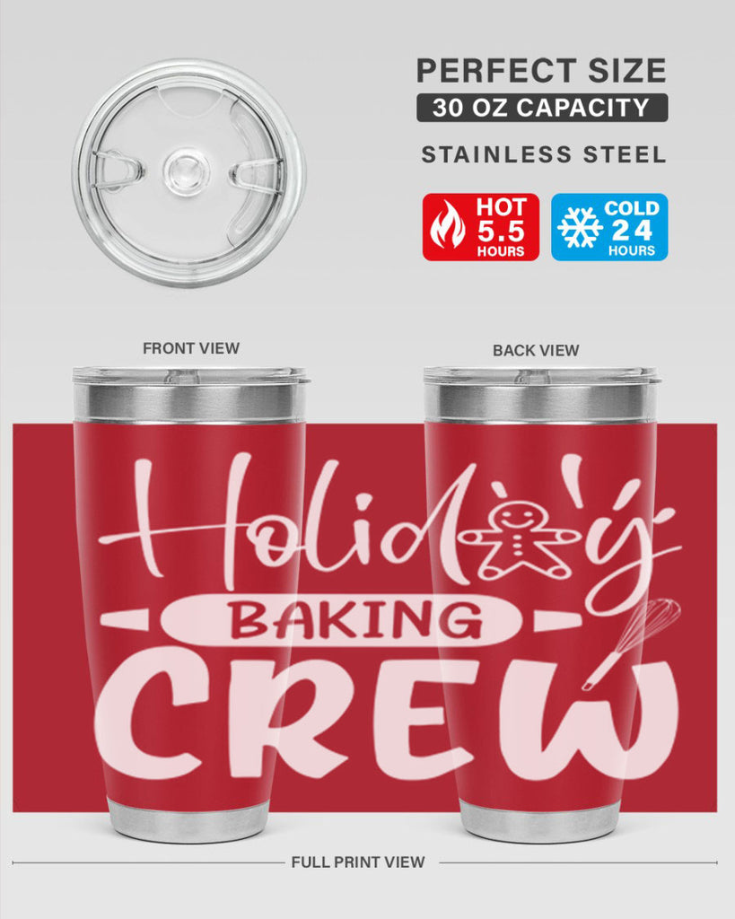 holiday baking crew 34#- kitchen- Tumbler