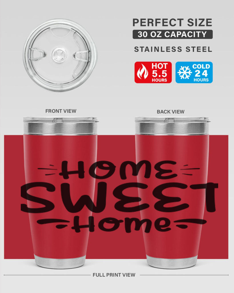 home sweet home 24#- home- Tumbler