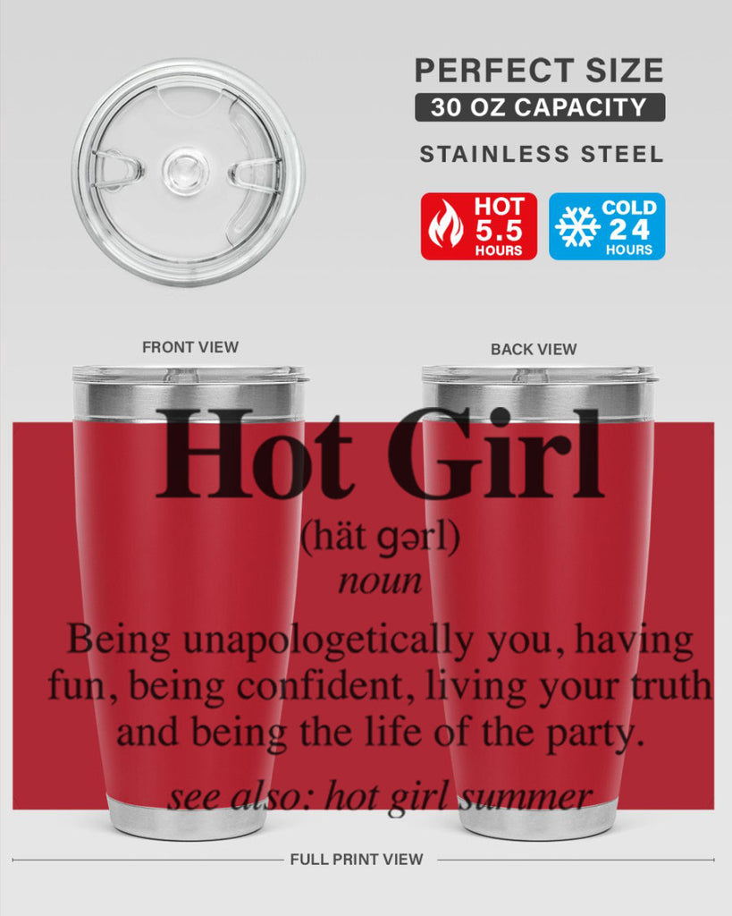hot girl  summer definition 125#- black words phrases- Cotton Tank