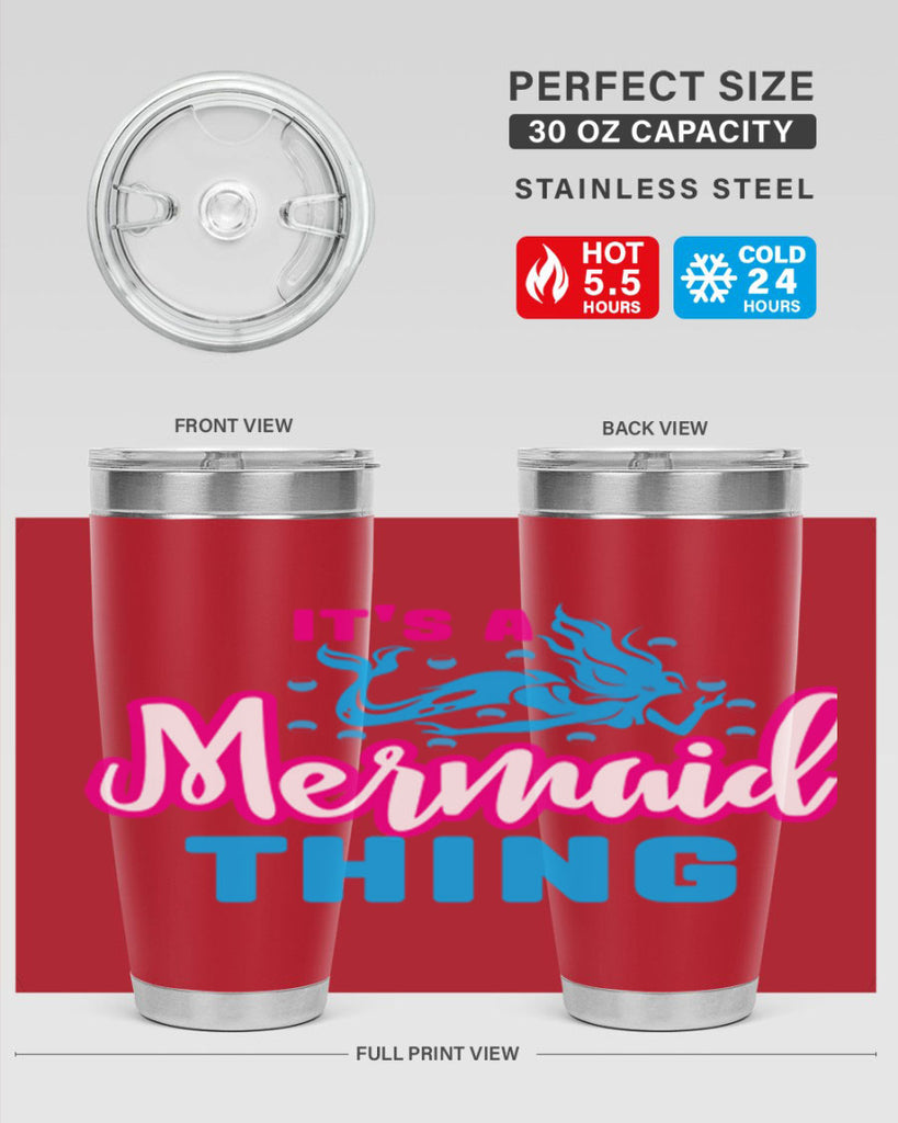 its a mermaid thing 277#- mermaid- Tumbler