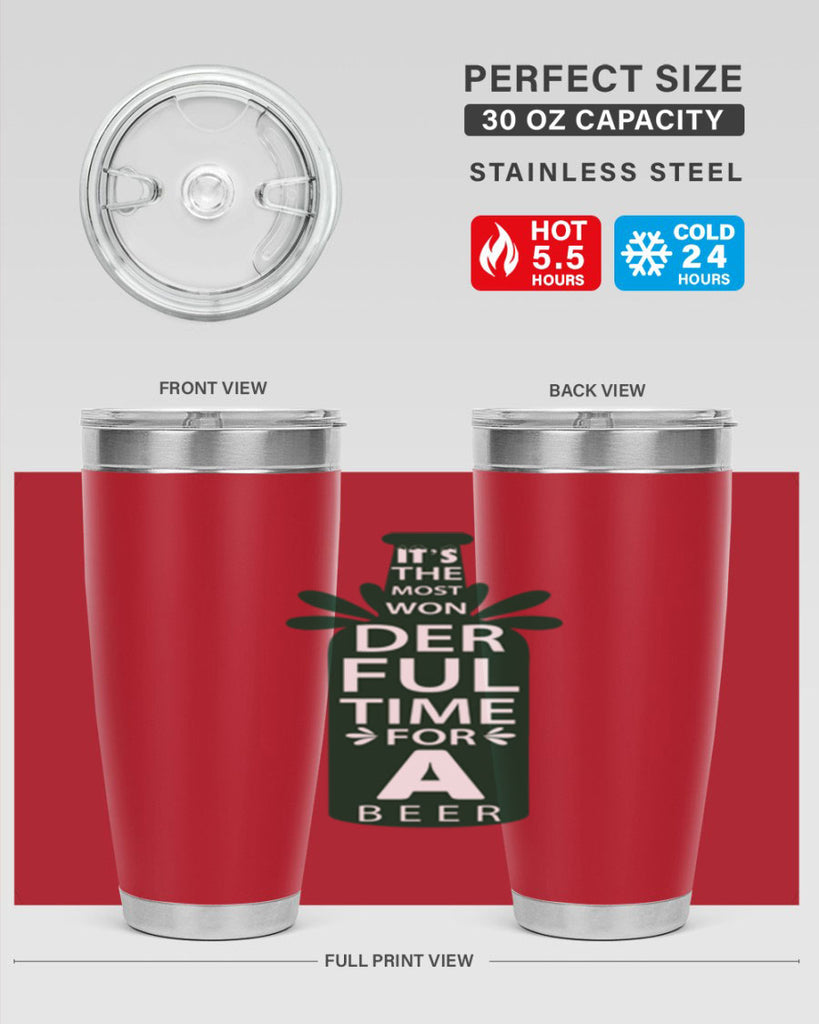 its the most wonderful 66#- beer- Tumbler